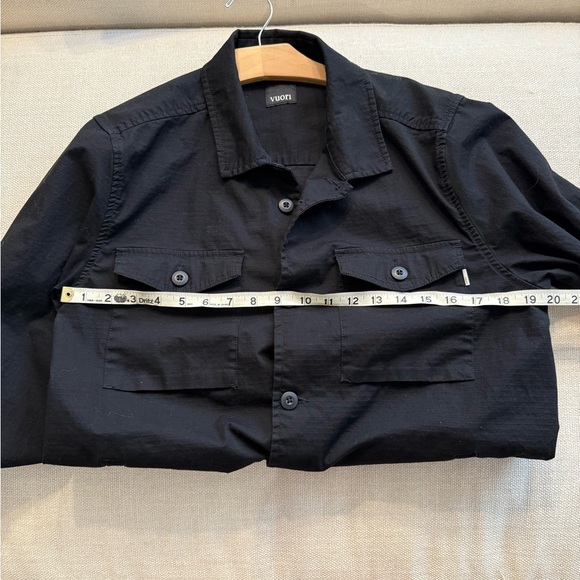 Vuori Men's Black Utility Jacket Shacket lightweight - Picture 5 of 5